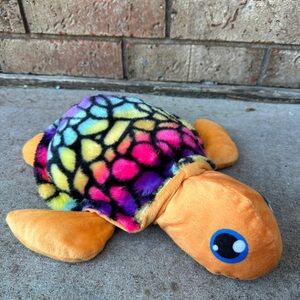 BMI Plush Pals Rainbow Turtle 12” Plush Stuffed Animal